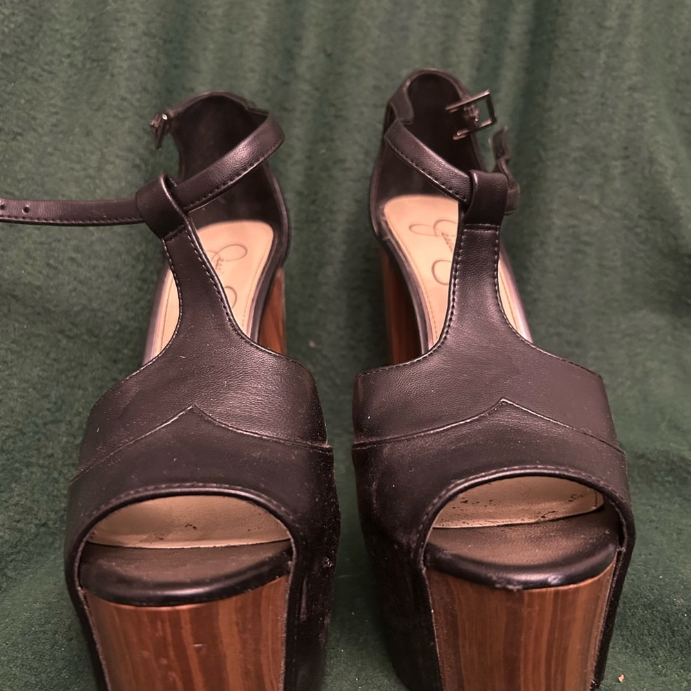 Black Platform Women's Shoes